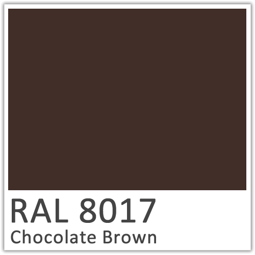 RAL 8017 Chocolate Brown non-slip Flowcoat
